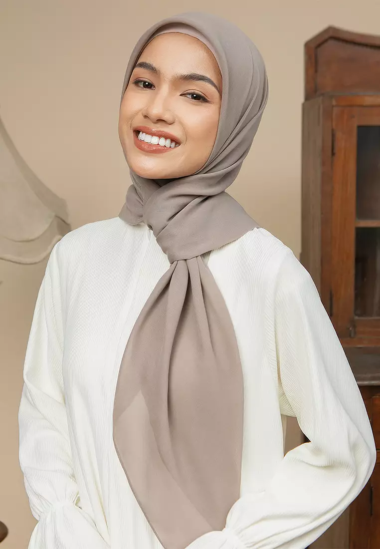 Nala Voal Square Taupe