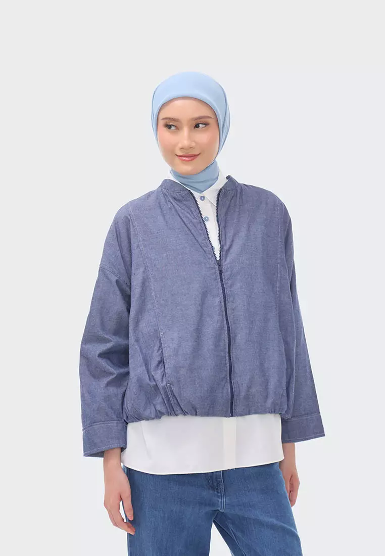 Ria Miranda Denim Sorsa Jacket