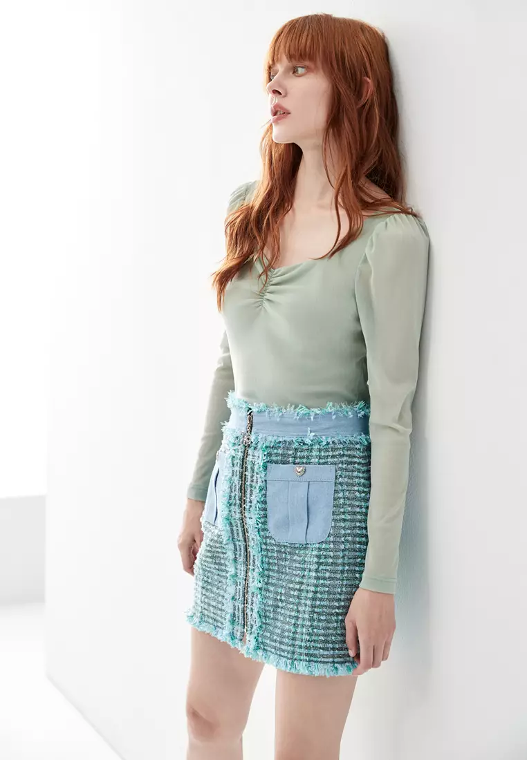 Basic Green Nylon Top