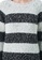 Sisley black Boat Neck Sweater 94B55AA69E9BA2GS_3