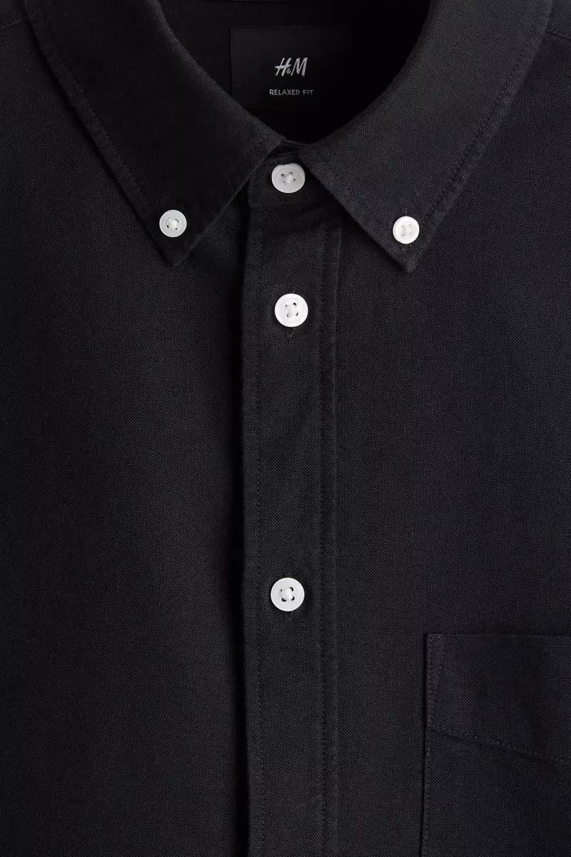 Regular Fit Short-sleeved Oxford shirt