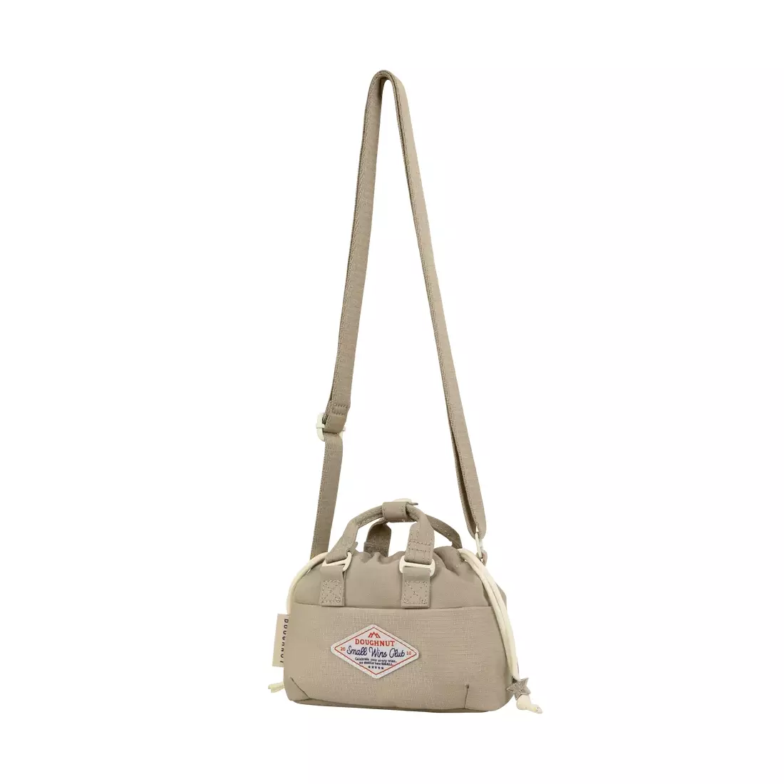 Doughnut Gossamer Tiny Minorstones Series Crossbody Bag Beige Tas Selempang D475MNS-0011-F