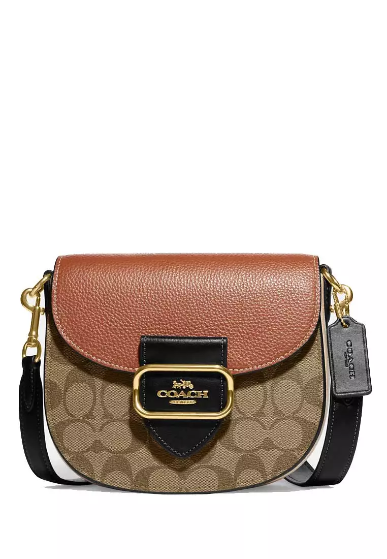Coach kat camera bag in colorblock store