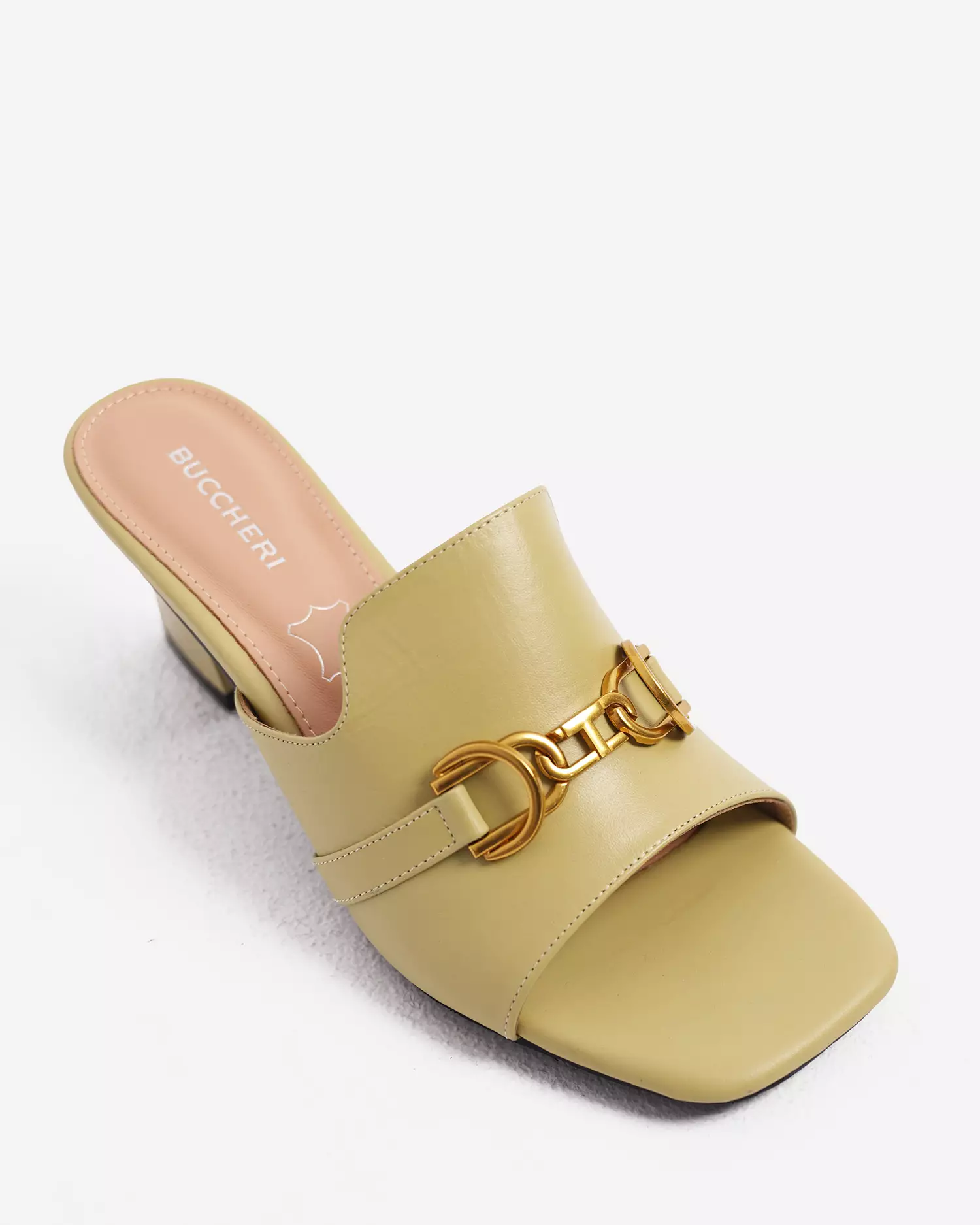 Buccheri Noreen Heels Women Sage Green