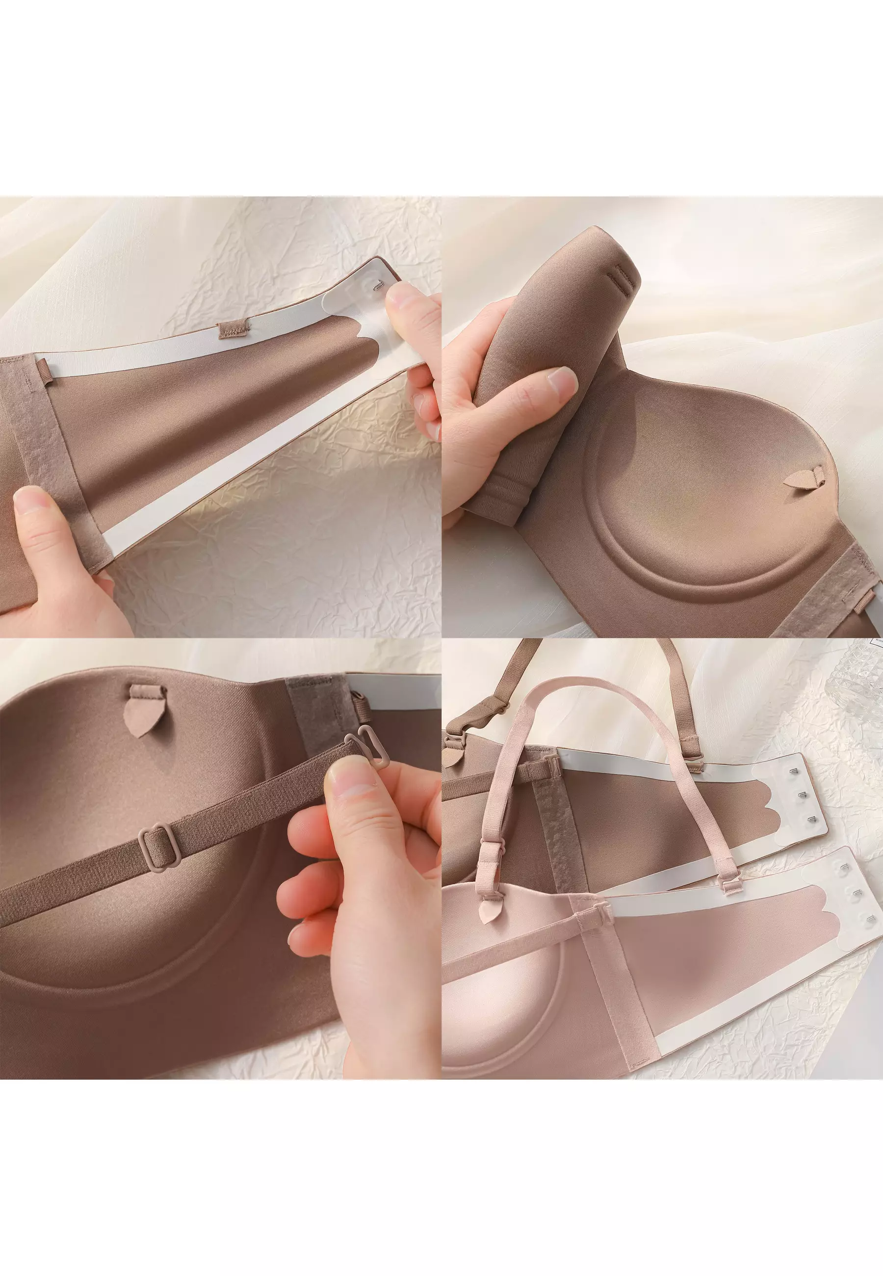 You’ve ( YouHave ) BH Bra Seamless Kemben Super Premium Tali 3 In one Sport Bra Seamless Tanpa Kawat Busa Tipis Wanita 100175