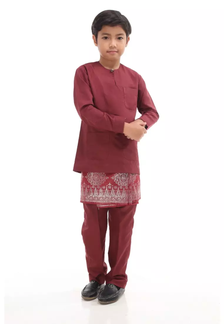 Baju Melayu Moden Teluk Belanga For Kids
