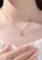 ZITIQUE silver Women's Sweet Diamond Embedded Angel Necklace - Silver 27DC7AC3AA025EGS_5