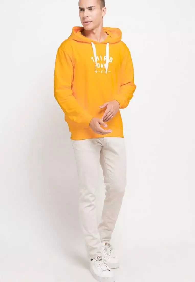 MO187 Hoodies TD simple yellow