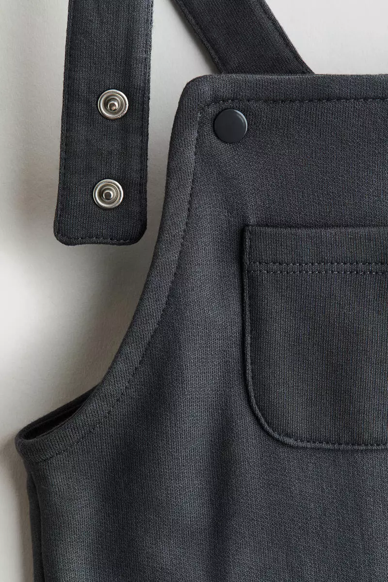 2-piece dungarees and top set