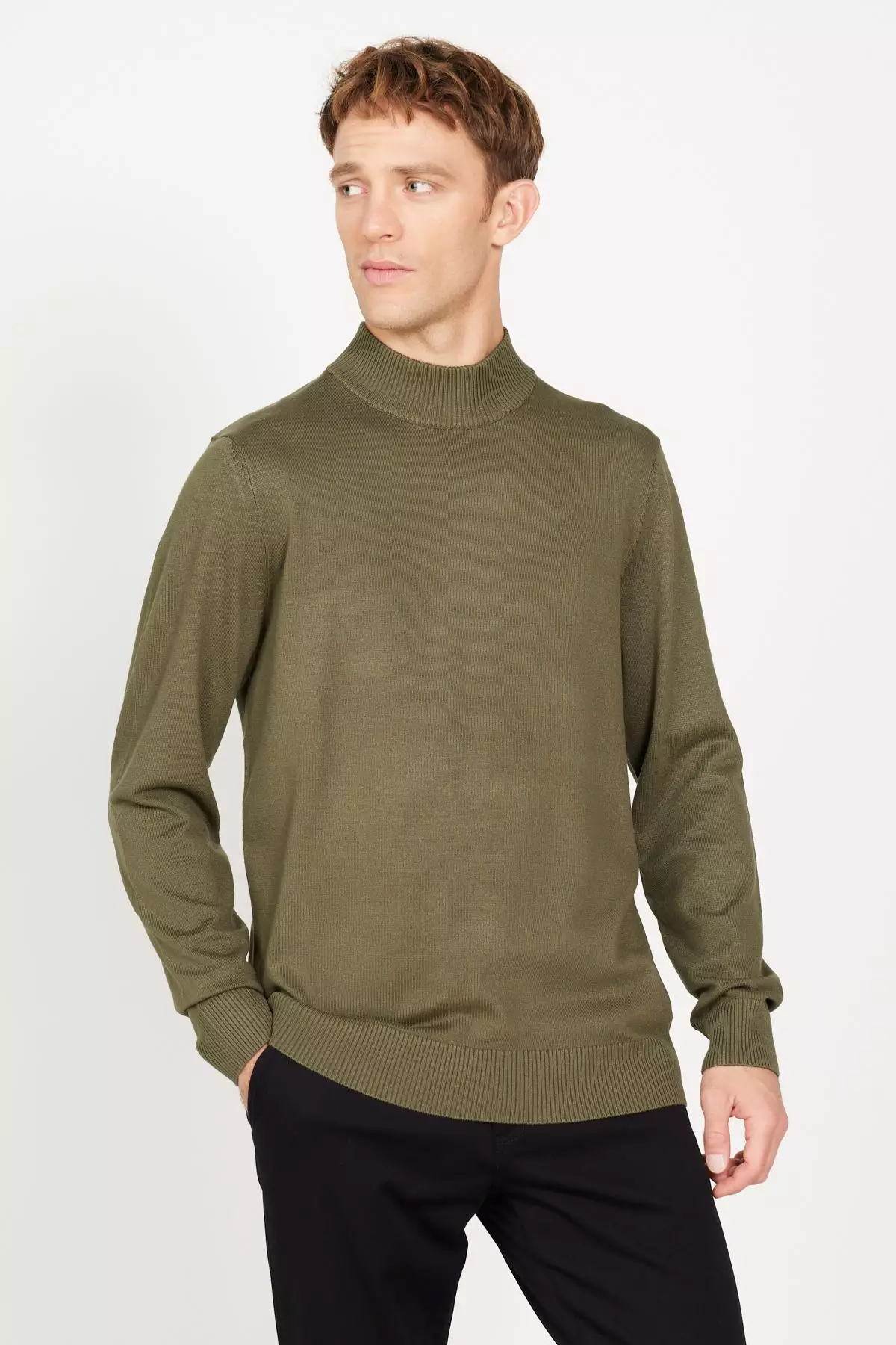 Mock Neck Sweater