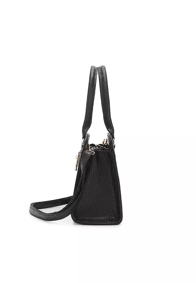 Women's Top Handle Bag / Sling Bag / Crossbody Bag / Shoulder Bag (手拿袋 / 斜孭袋 / 單肩包) - 黑色