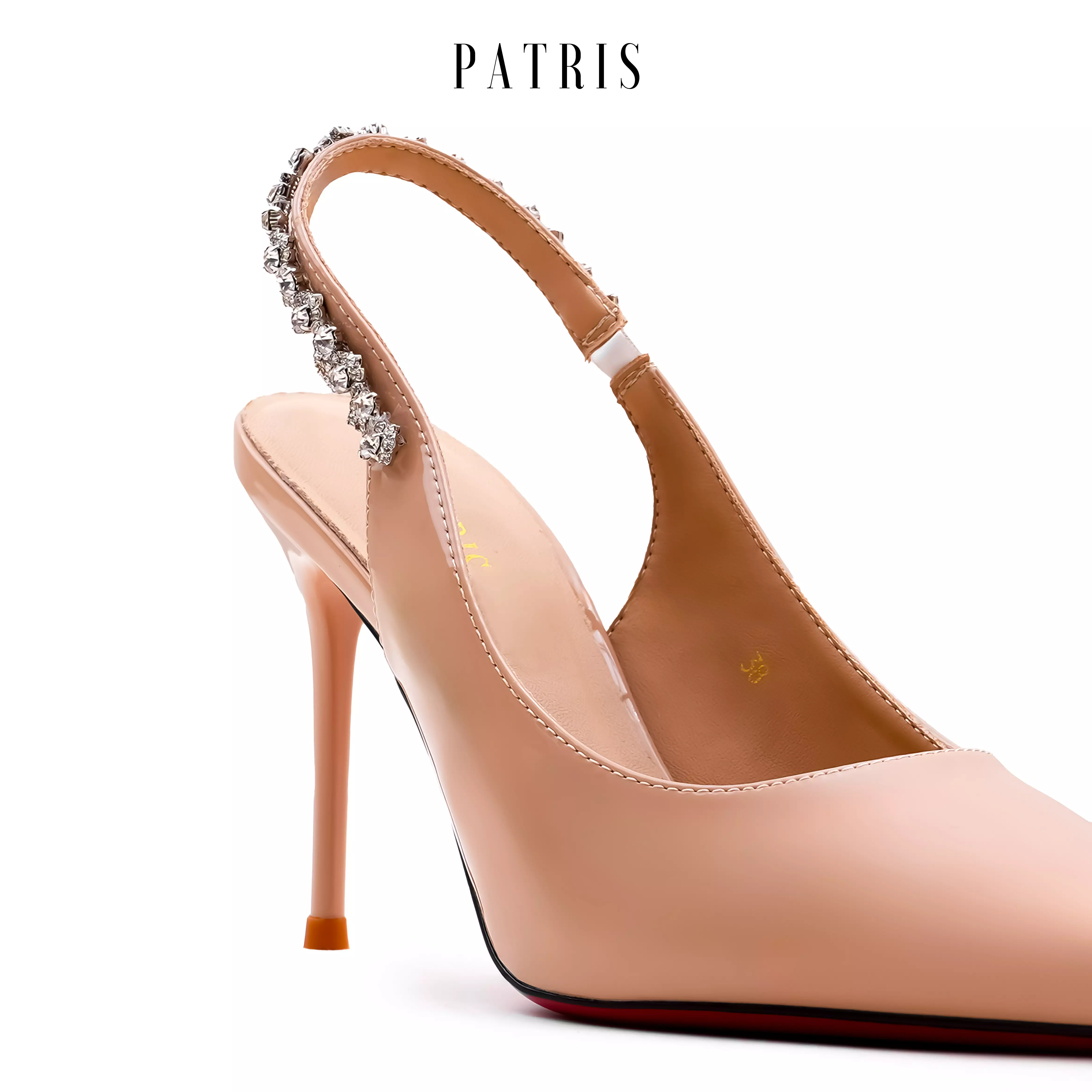PATRIS Zagy Privee Mules Wanita Heels / Hak 9 Cm