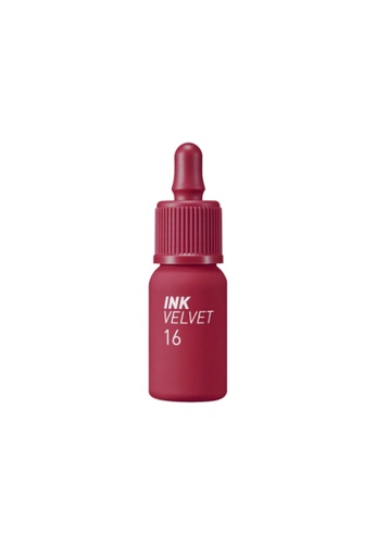 Peripera red and pink PERIPERA Ink Velvet (AD) #16 Heart Fuchsia Pink - [28 Colors to Choose] AF5E1BE089848EGS_1