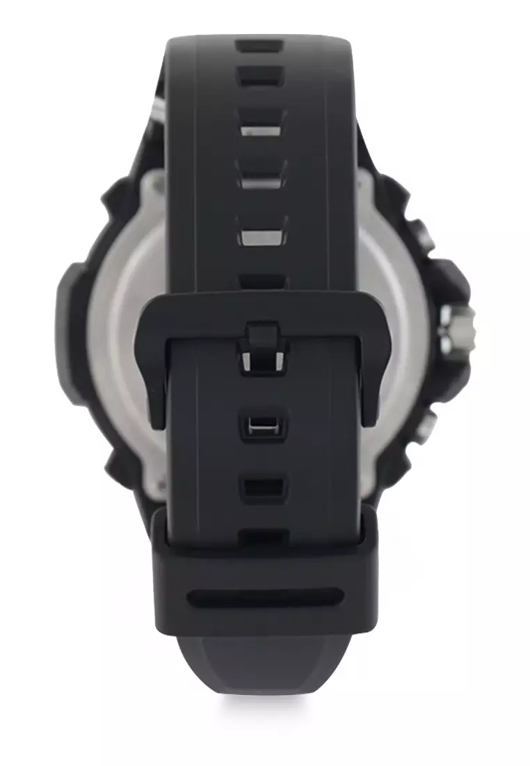 Casio Jam Tangan Pria - Black Grey - Resin - MCW-110H-1AVDF