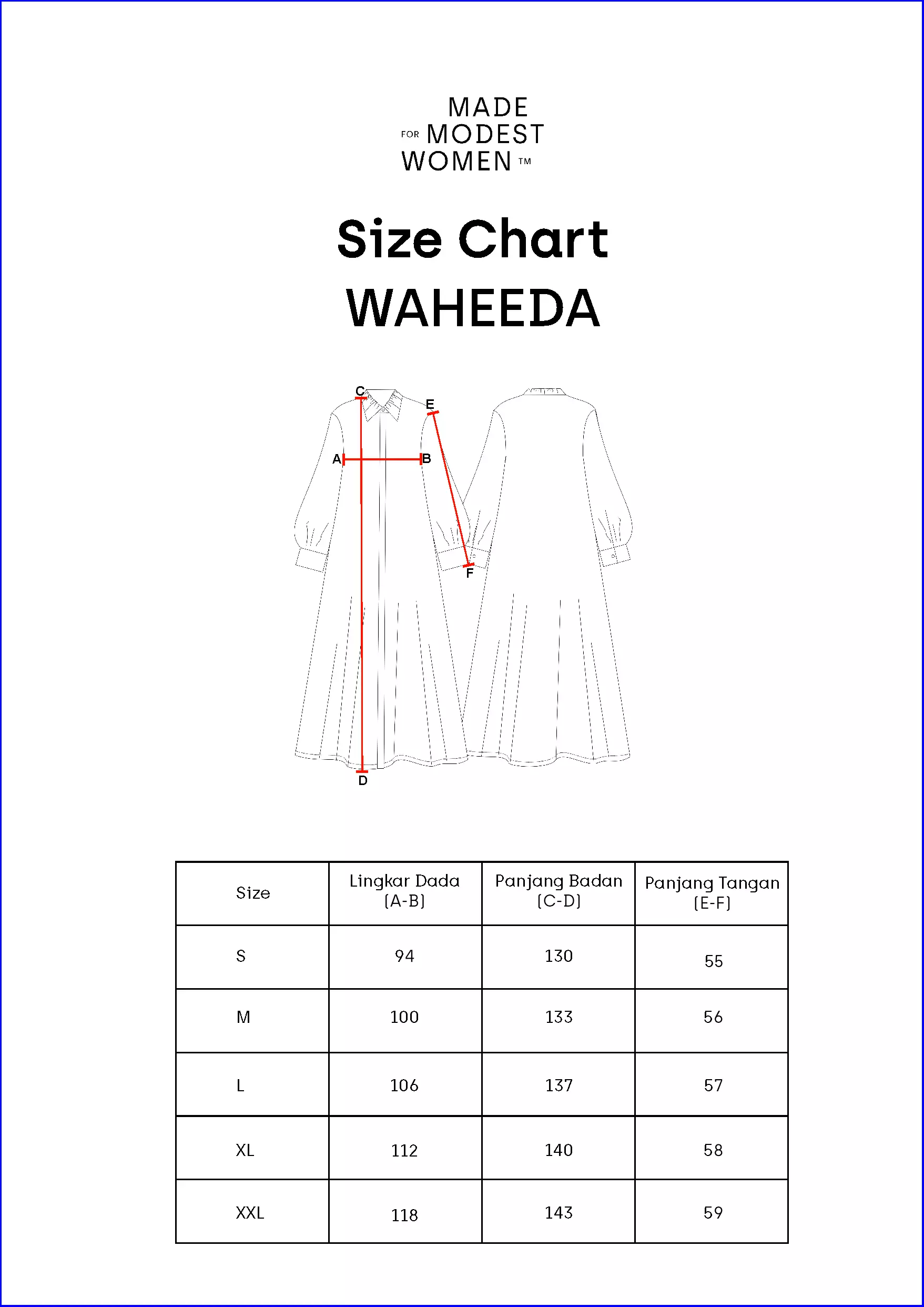 MFMW Waheeda Dress Gamis Cream