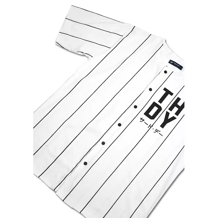 MTD28D bball stackthdy wh T-shirt Putih