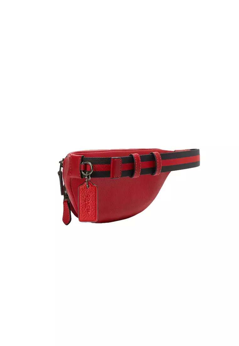 Red online hip bag