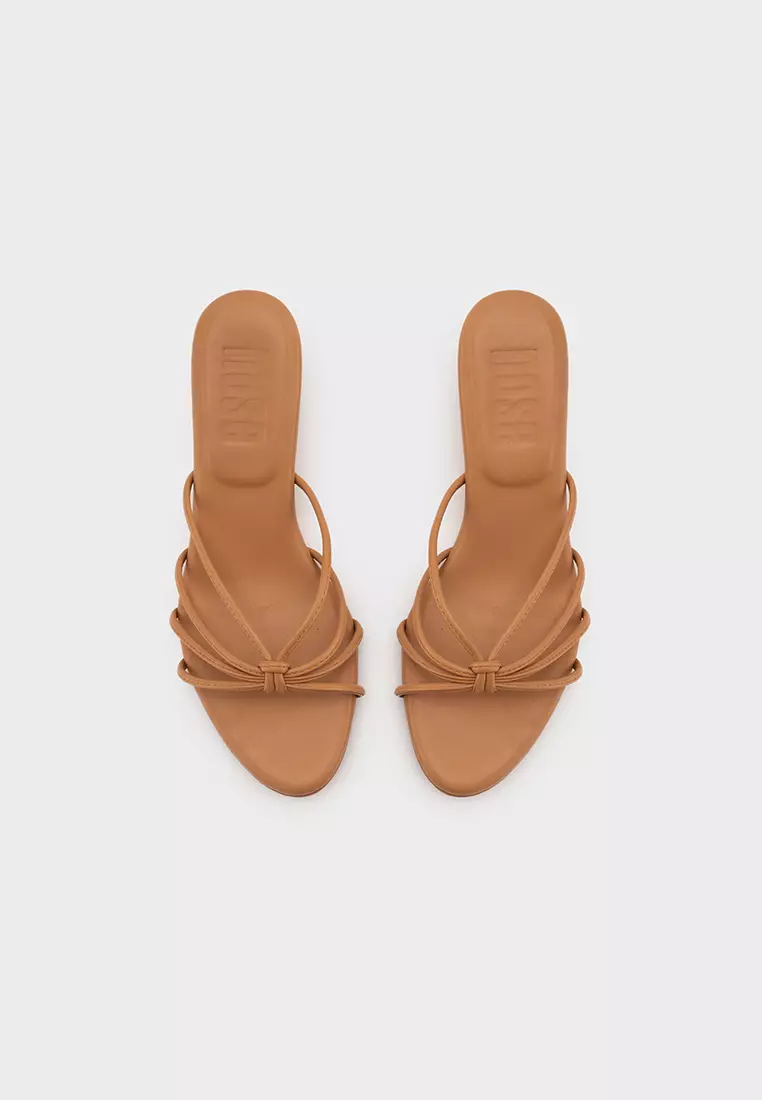 KNOTTED CLOUDFOAM LOW WEDGE HEEL