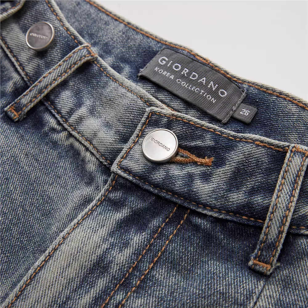 Giordano Women's (Online Exclusive) Korea Denim Shorts 0540652362