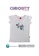 Curiosity Fashion white Curiosity 4D Bird & Flowers T-Shirt for Girls 349ACKA2422CE7GS_2