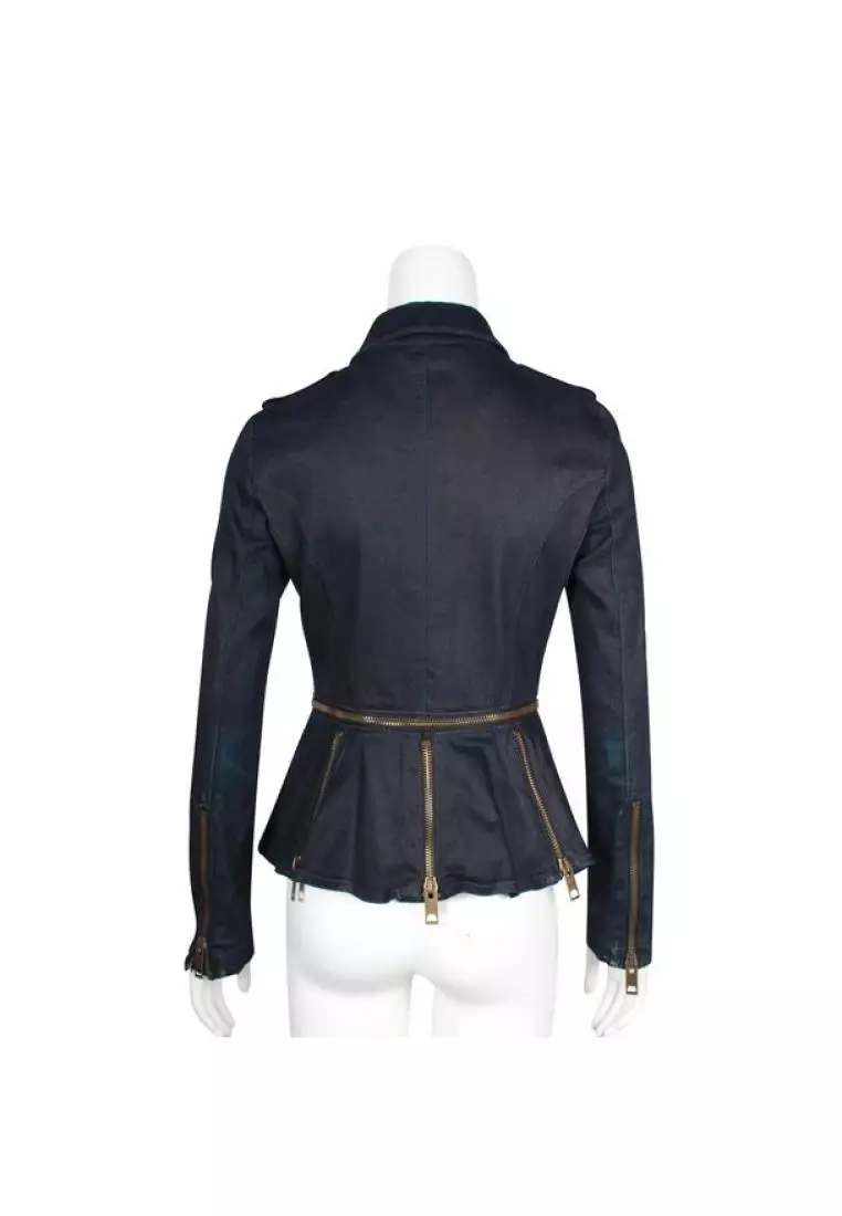 Burberry top peplum jacket