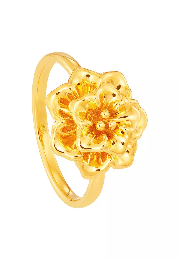 HABIB 999/24K Yellow Gold Ring R9ABO0124