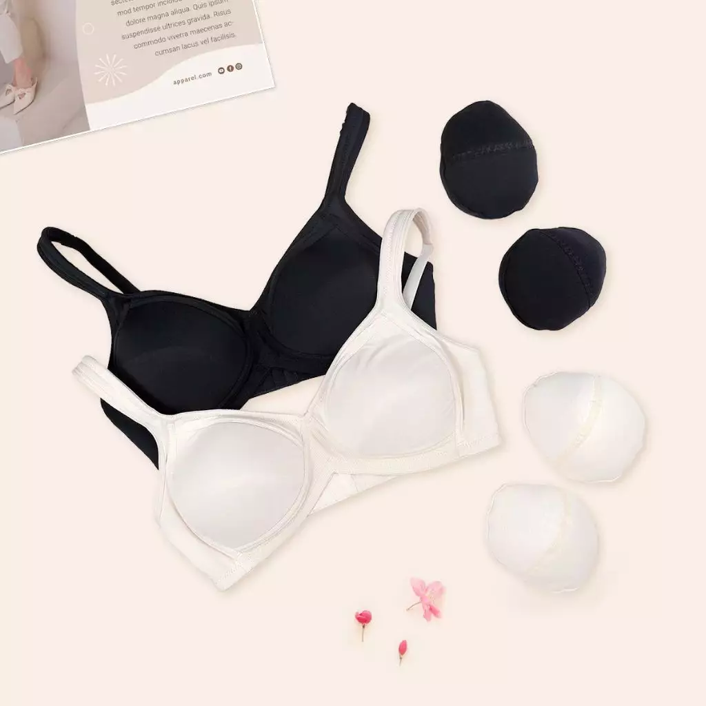Sorella Bra Bellamore Mastectomy Wireless N11-29935B - Black