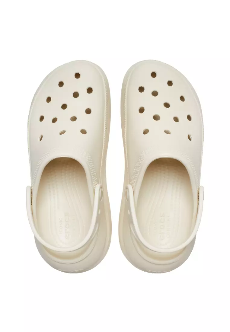 CROCS UNISEX CLASSIC CRUSH CLOG BONE