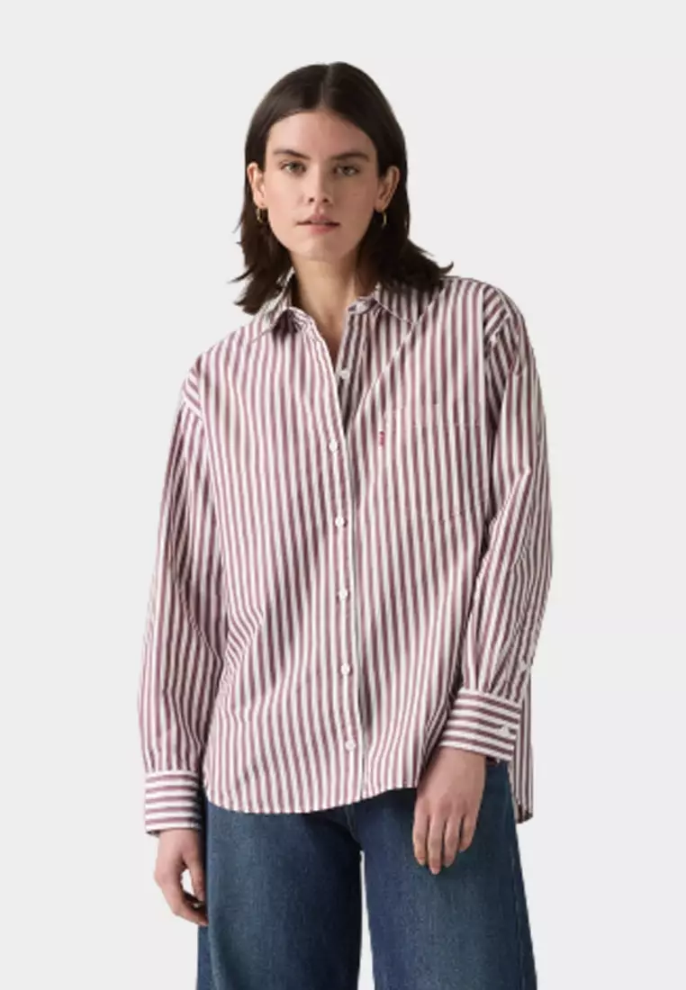 Women's Harlie Boyfriend Shirt 001HM-0010