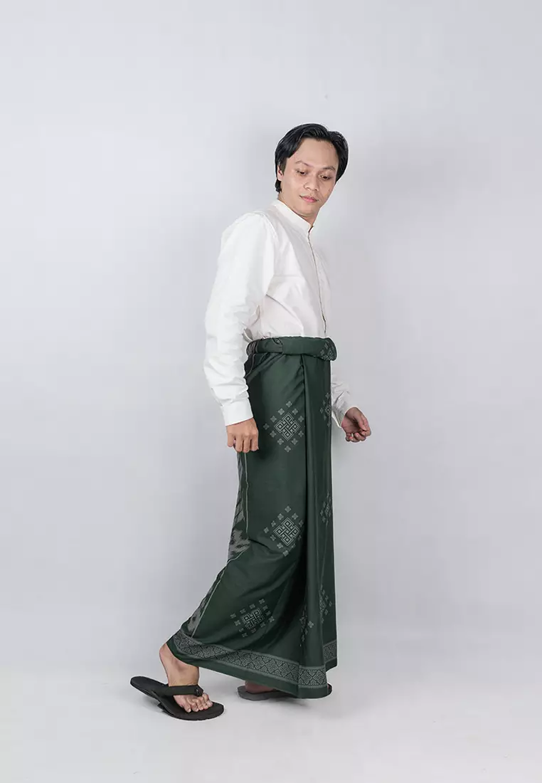 My Aksa Batik Sarung Khair Green