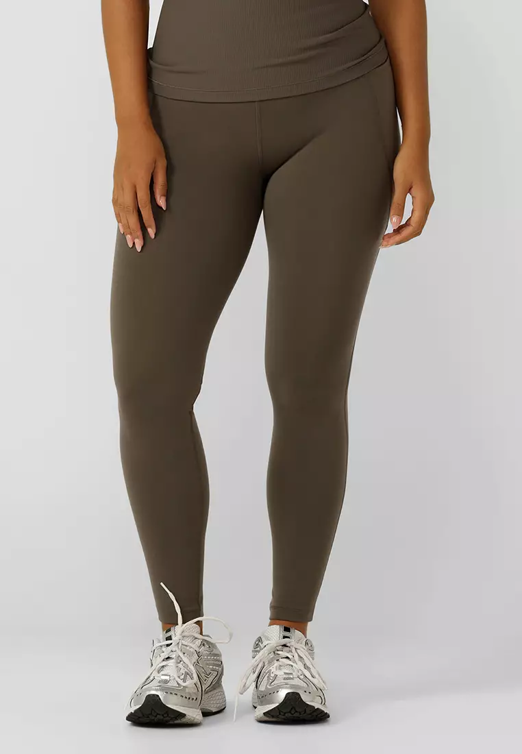 Amy No Chafe Phone Pocket Full Length Leggings