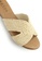 Betts beige Ibiza Woven Slip On Sandals 931DFSHB714A8DGS_3