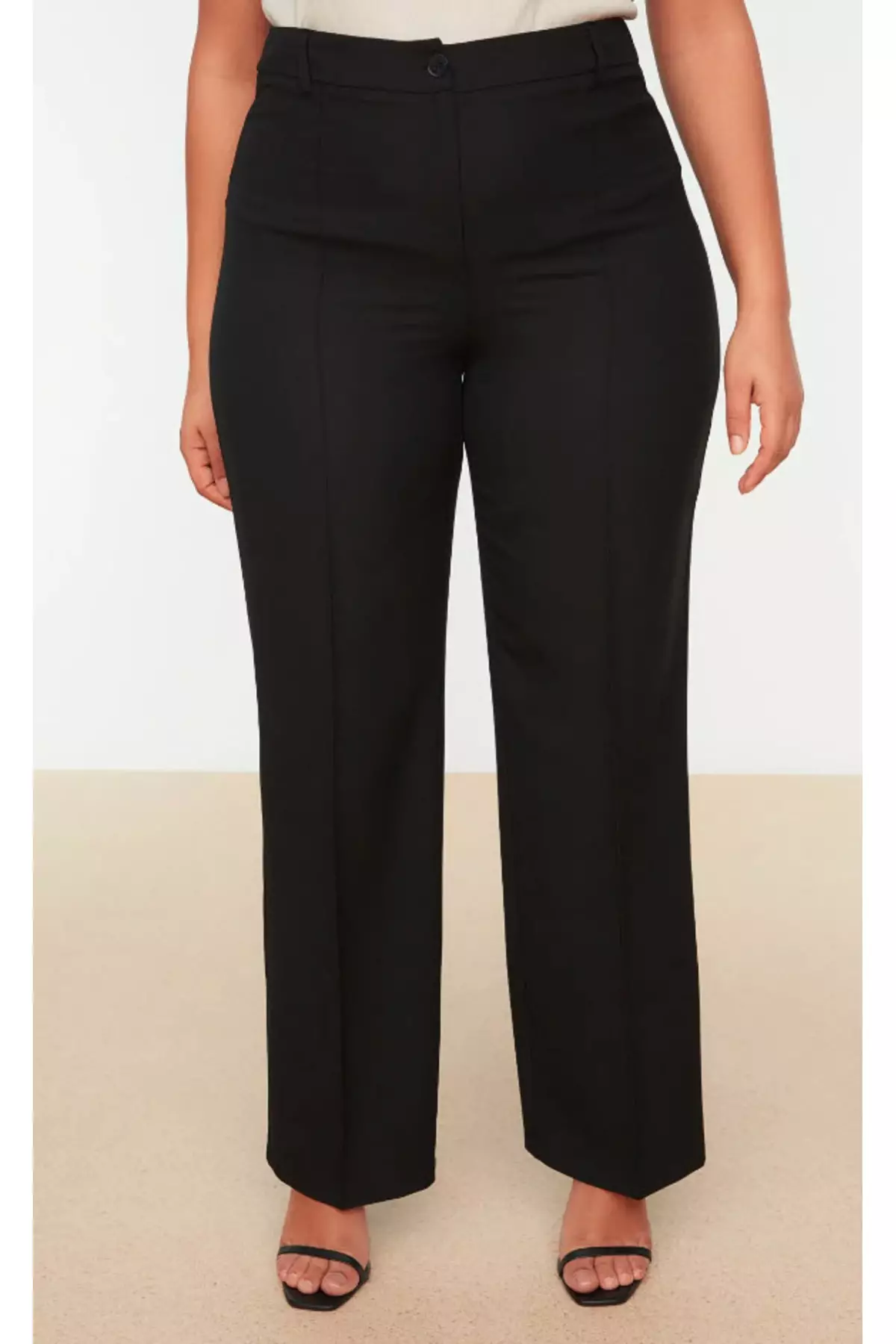 Plus Size High Waist Pants