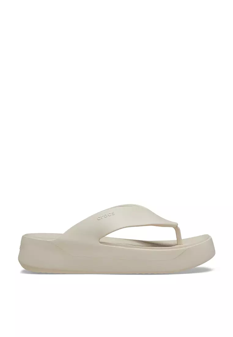 Crocs Women Getaway Platform Flip - Stucco
