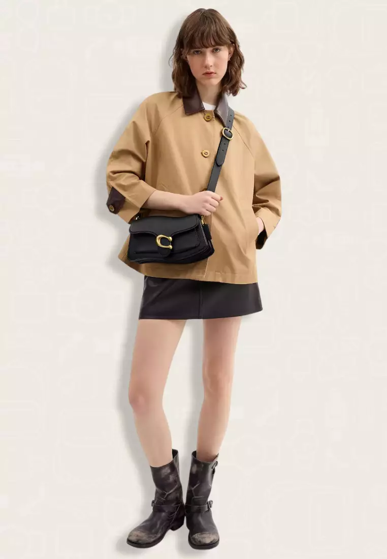 Coach Twisted Tabby Shoulder Bag Black