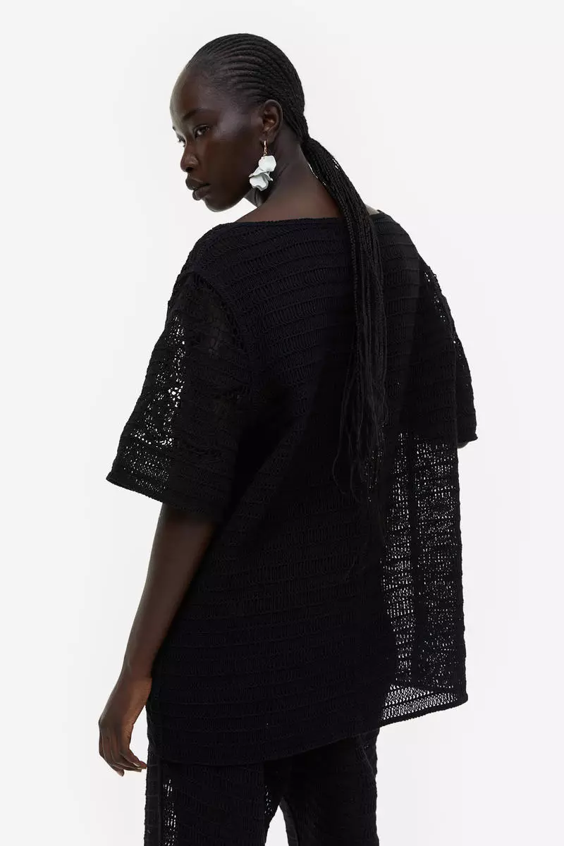 Buy H&M Crochetlook top 2023 Online ZALORA Singapore