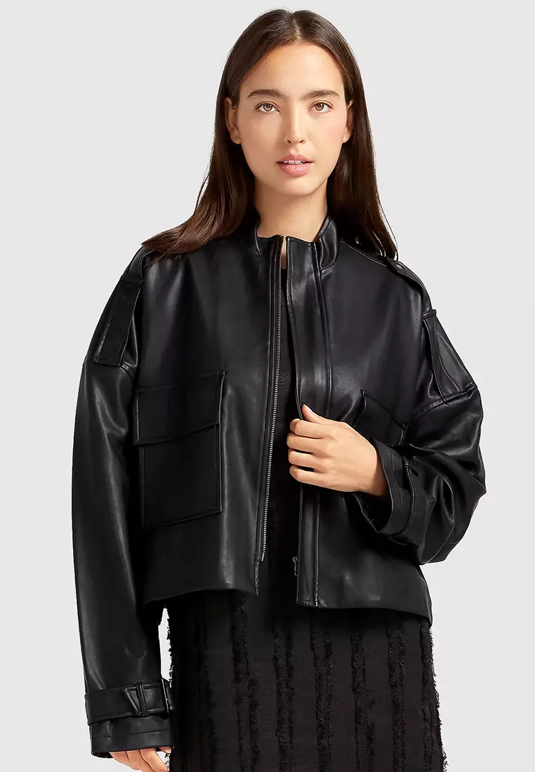 Next leather discount look jacket