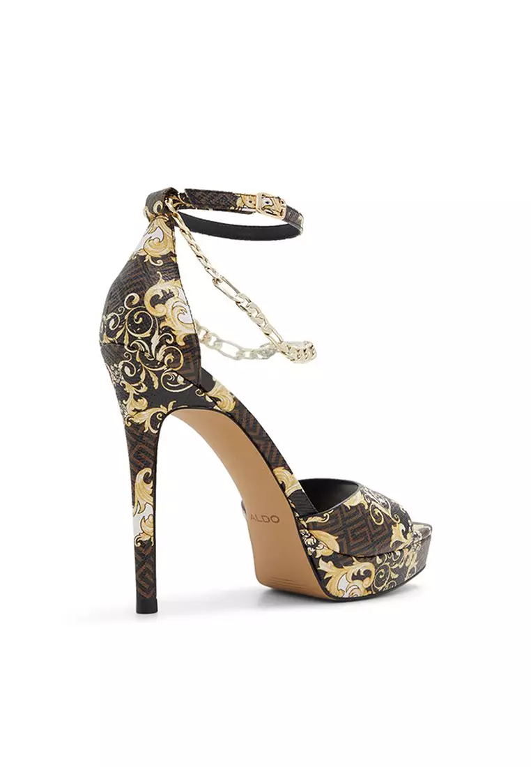 Aldo open toe heels shop