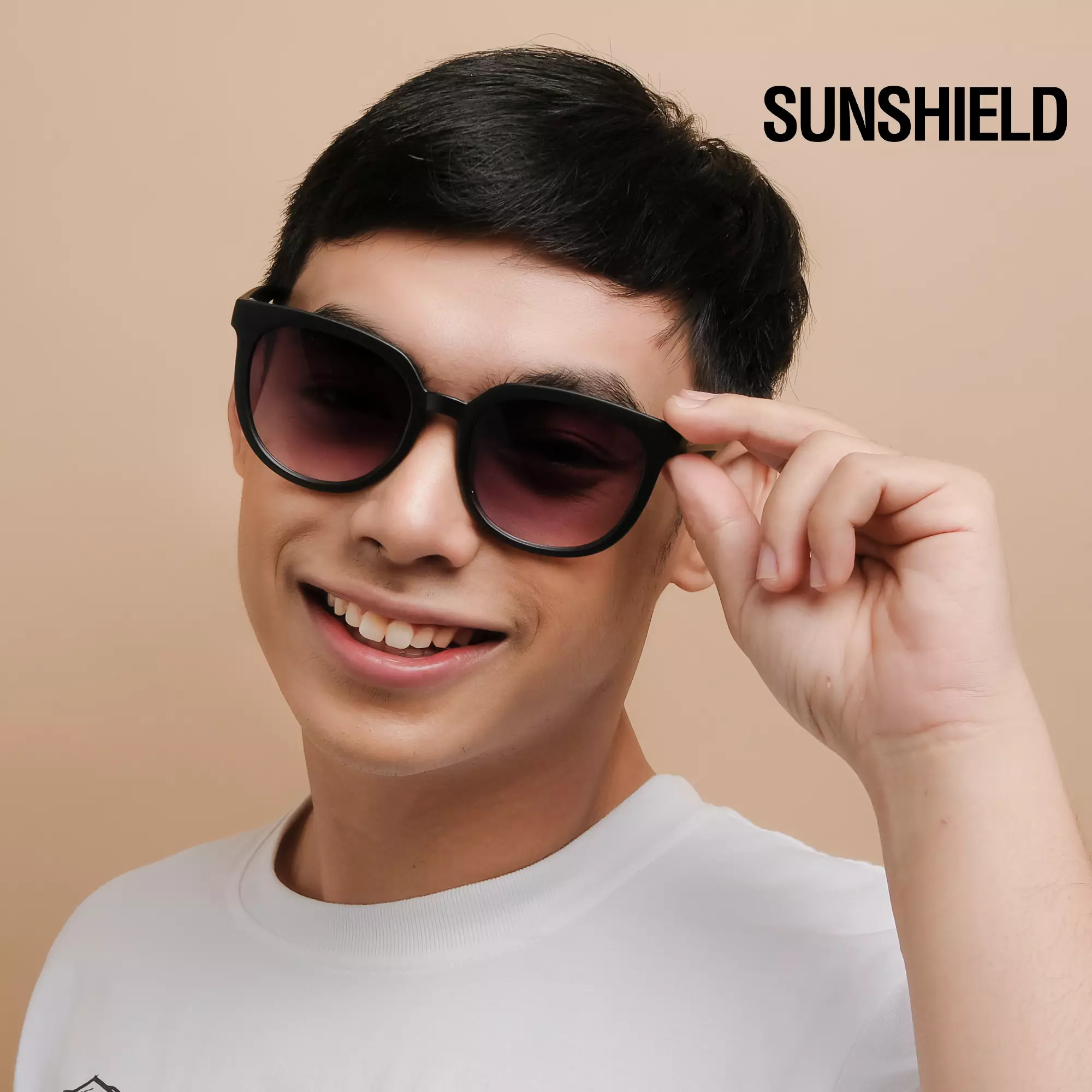 Buy SHIGETSU Toyooka Sun Shield Glasses In Acetate Frame With Uv400 For