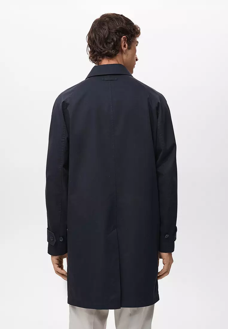 Classic Water-Repellent Trench Coat