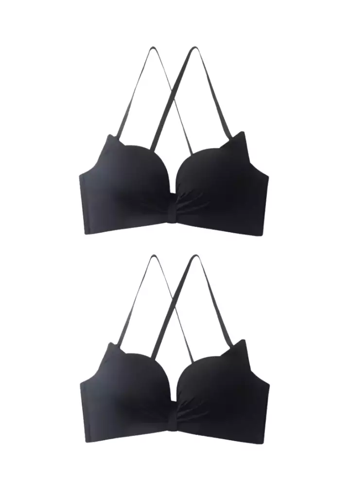 Jual Chelyne Chelyne BH Pushup Seamless Spandex V2111 Half Cup