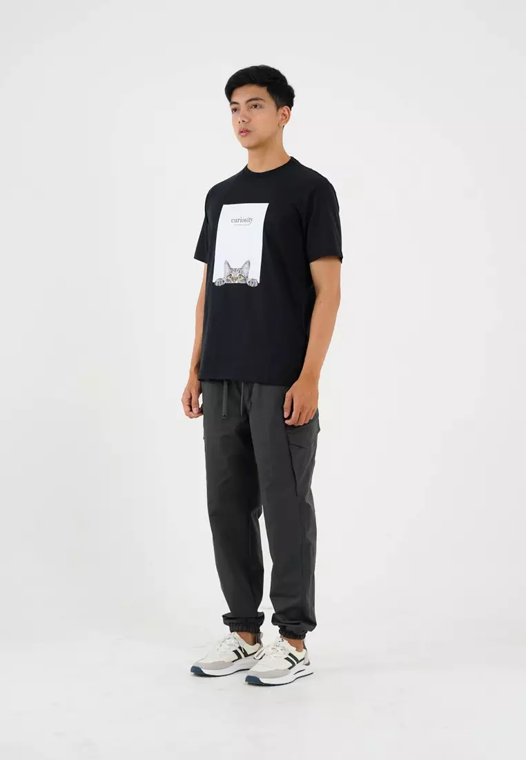 T-Shrit Short Sleeve Ultra Comfort Cat Picture C380723