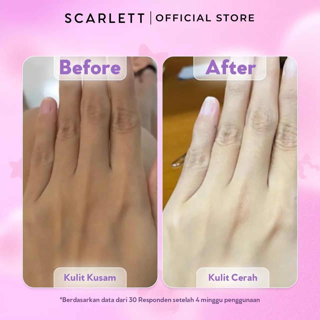 [NEW!] Scarlett Fragrance Brightening Body Serum Tube Velvet Rouge 170ml