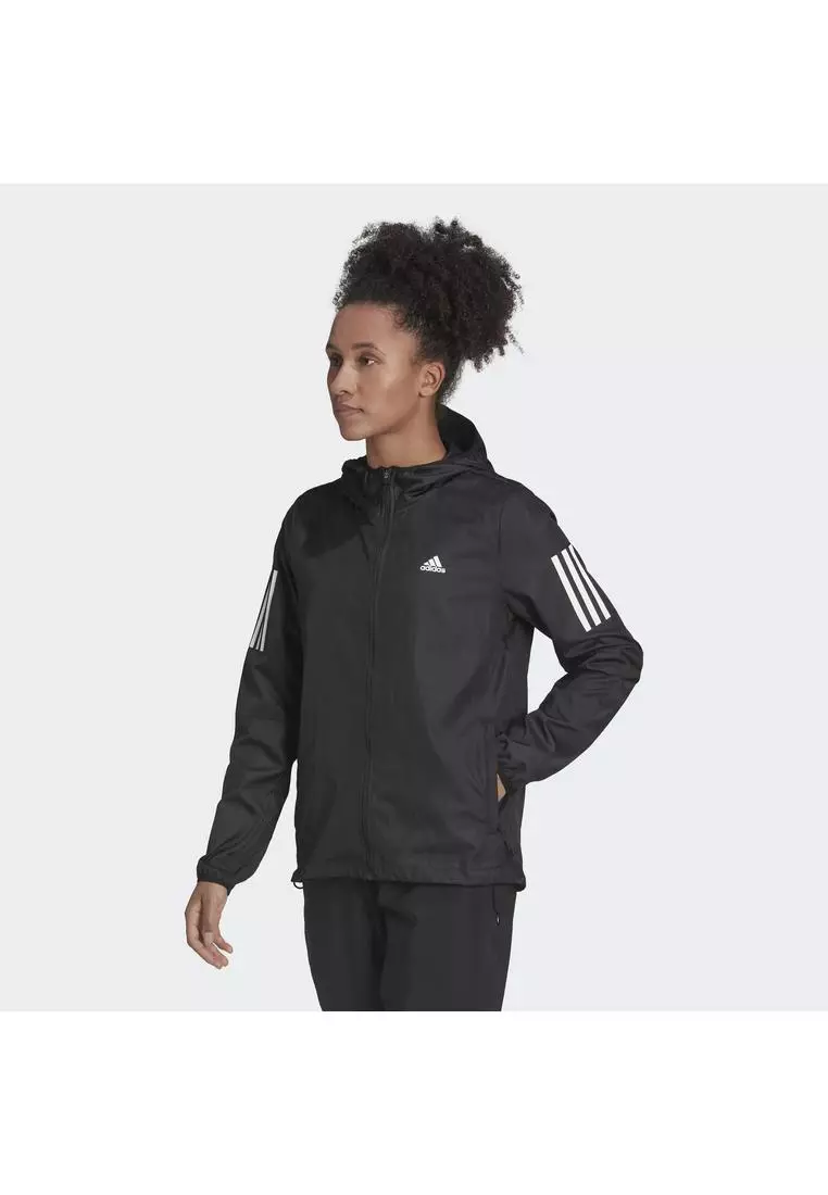 Adidas clearance long windbreaker