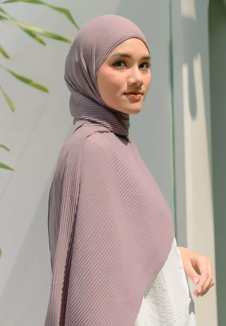 Ayra Pleats Shawl Sparrow
