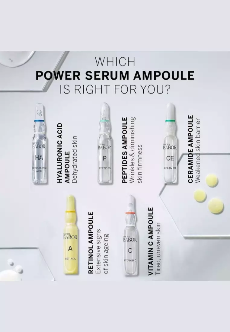 Buy Babor BABOR Power Serum Ampoule Peptides 7 X 2ML Firming and