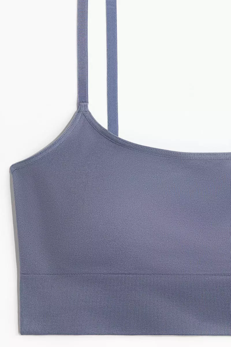 Seamless padded bralette