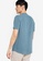 ZALORA BASICS blue Stand Collar Linen Blend Shirt 2D5CAAAD148283GS_2
