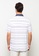 LC WAIKIKI white Polo Neck Short Sleeve Striped Men's T-Shirt 9BD56AA8217FBCGS_5