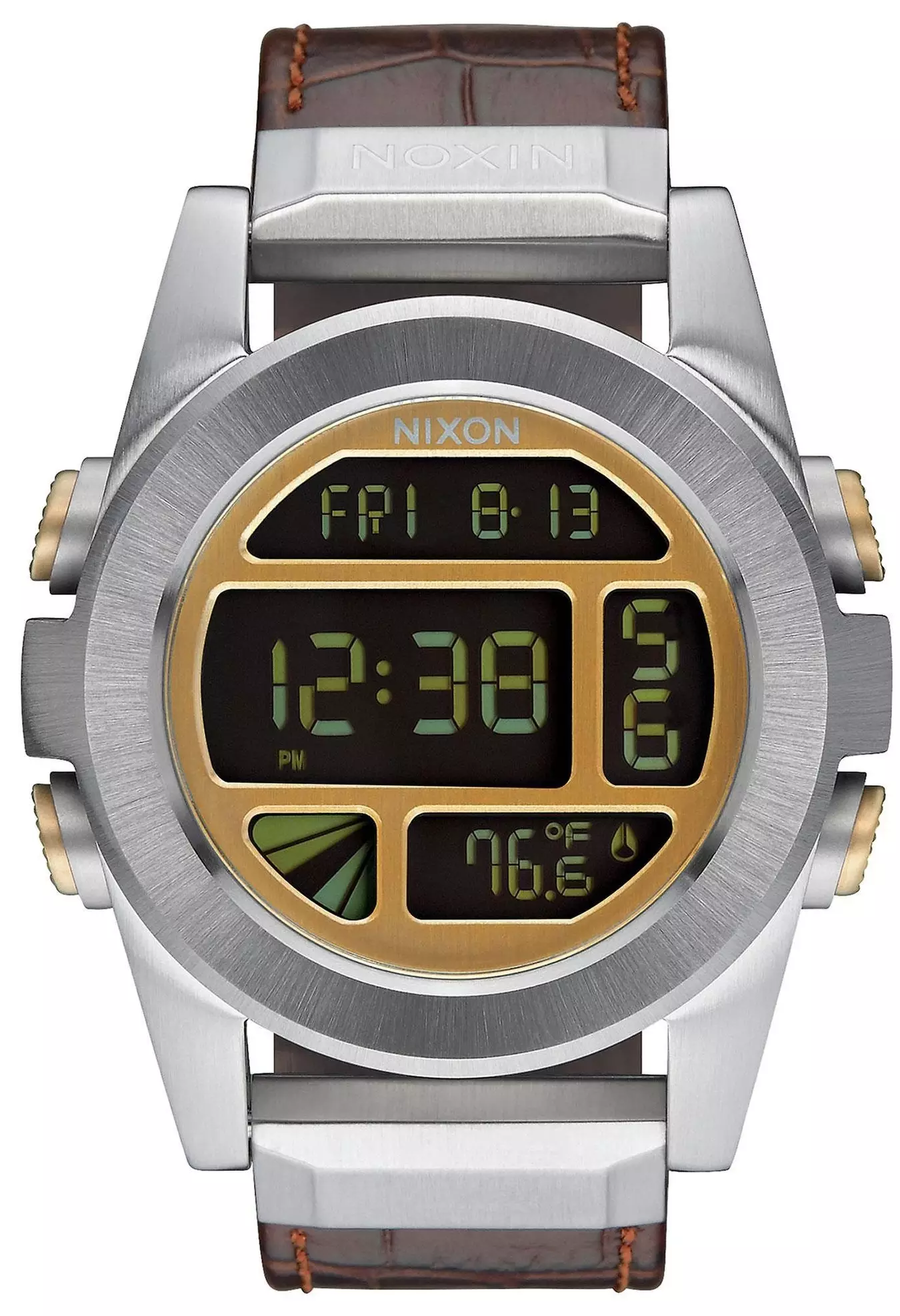 NIXON Unit Orologio Sportivo Digitale – Colore Blu Scuro, Cassa 44,5mm, Cinturino In Gomma - 2